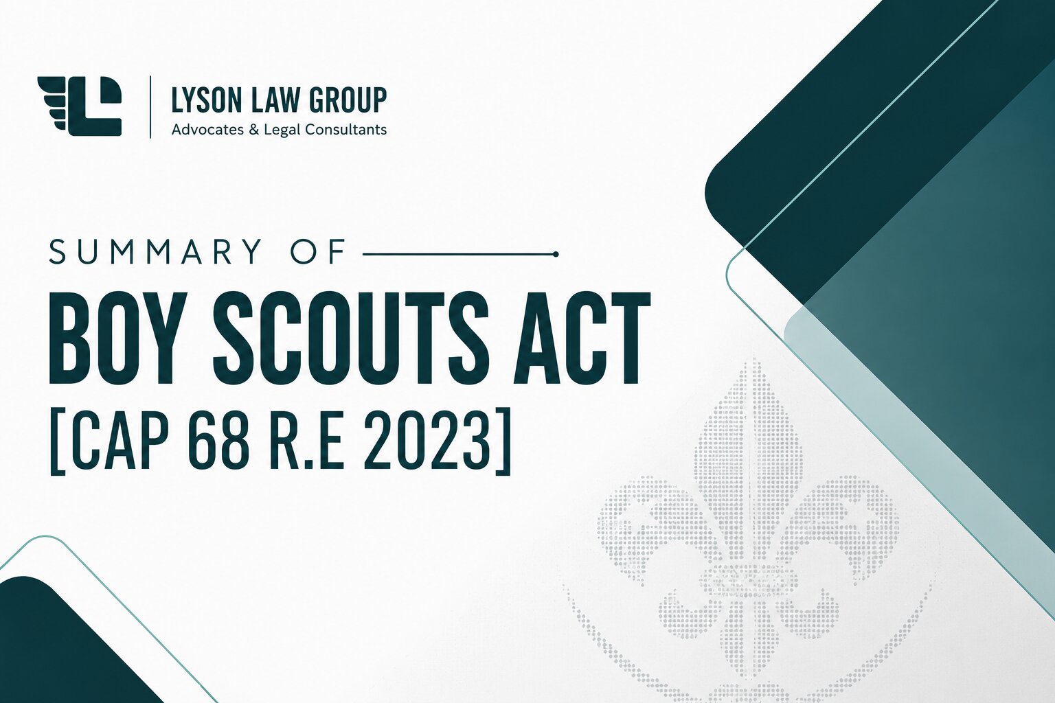 Summary of The Boy Scouts Act CAP 68 R.E 2023
